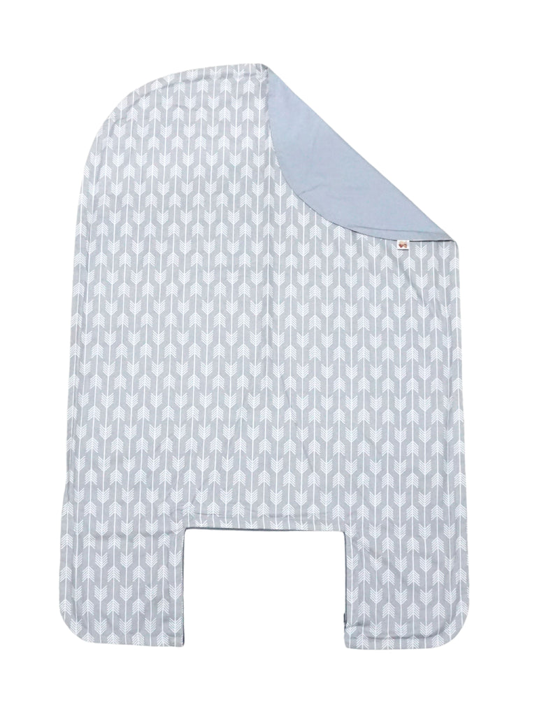 Bed Cover - Gray Arrows