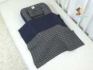 Babycuddle Blanket - Anchor Stripes in Black