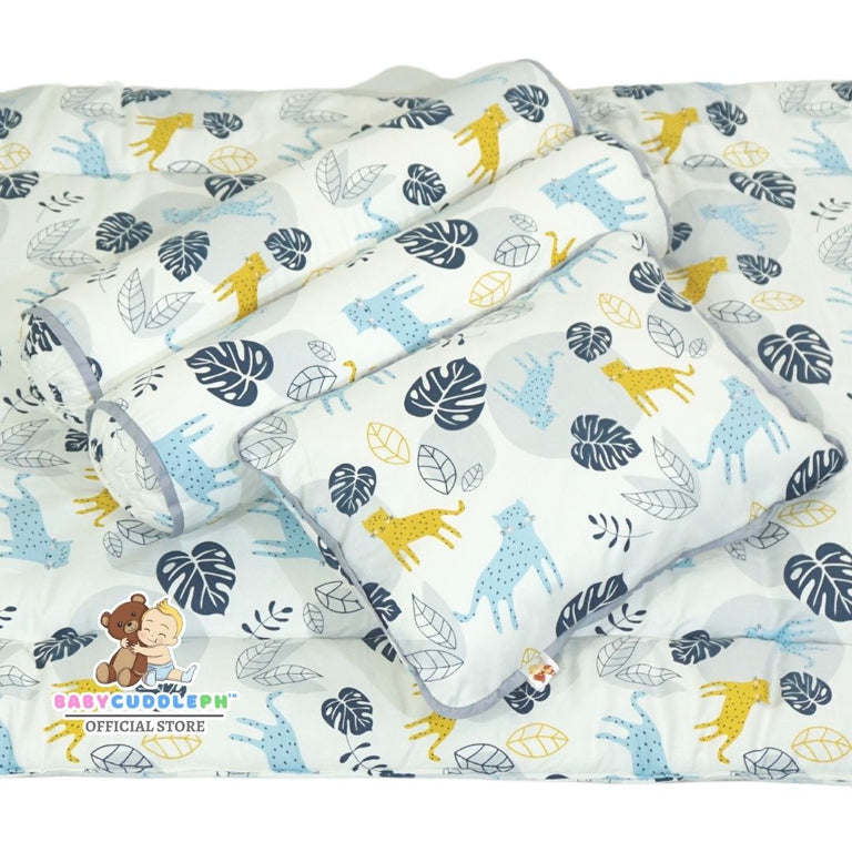 Leopard Safari - Babycuddleph Bolster Pillow Set