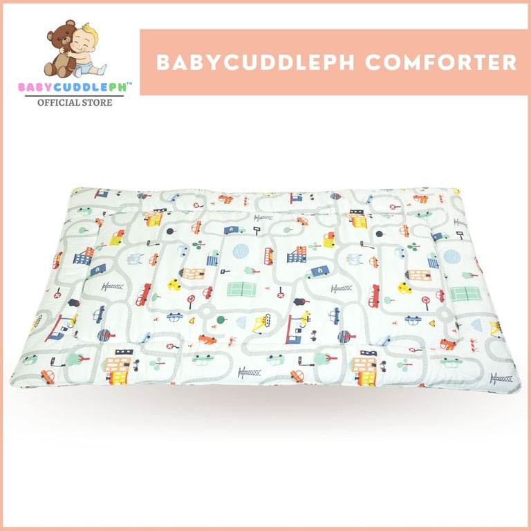 Cars on Map - Babycuddleph Comforter