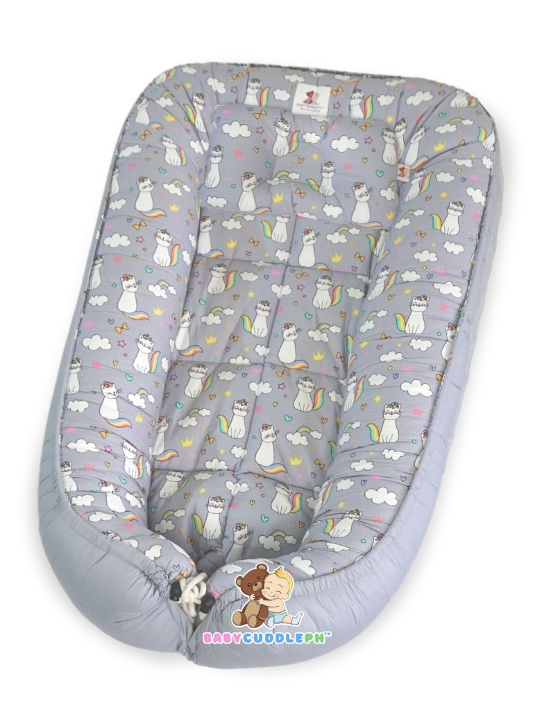 Cats in Gray (Limited Stocks) - Bed and Head Pillow