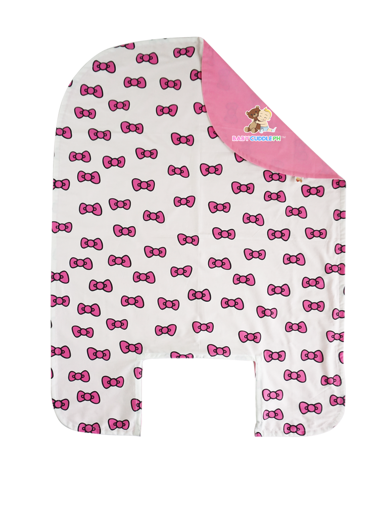 Bed Cover - Big Pink Ribbons