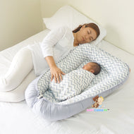 Animal Kingdom Pastel Pink - Bed and Head Pillow