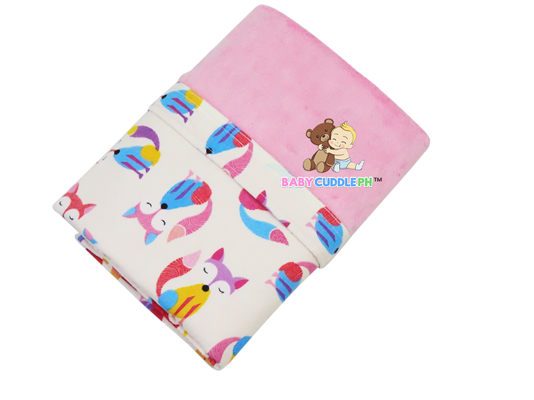 Sleepy Fox - Babycuddle Minky Blanket