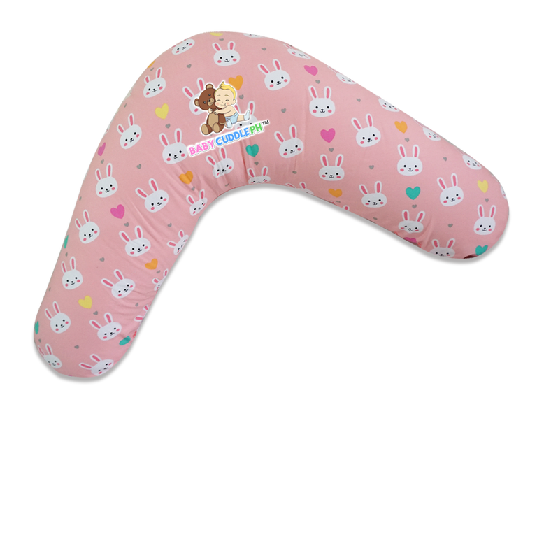 Bunny Coral - Babycuddle Nursing Pillow (Multi-use)