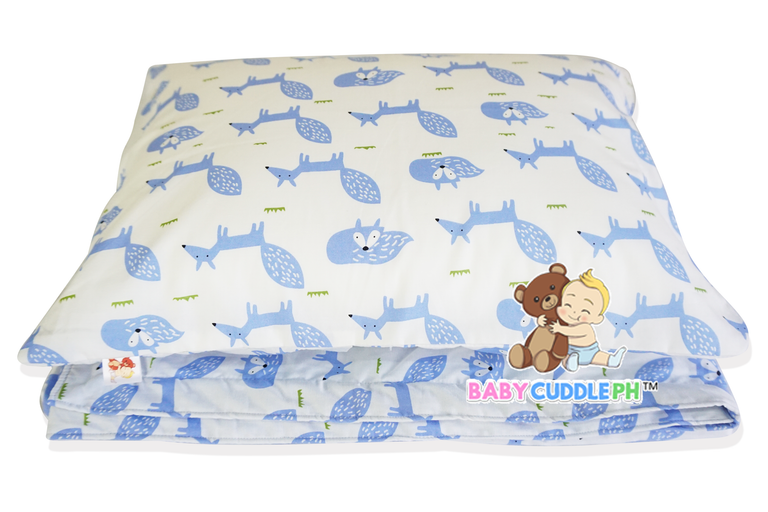 Little Fox in White Blue - Toddlers kit