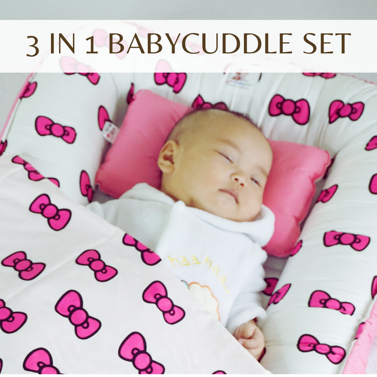 3 in 1 Babycuddle Bed set