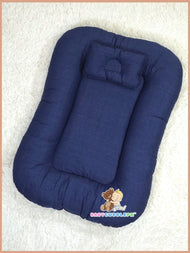 Baby Nest Shaia Night Blue - Bed and Head Pillow