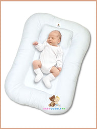 Baby Nest Shaia White - Bed and Head Pillow