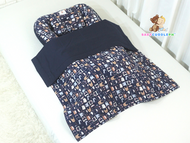 Little Bears in Navy Blue - Babycuddleph Blanket