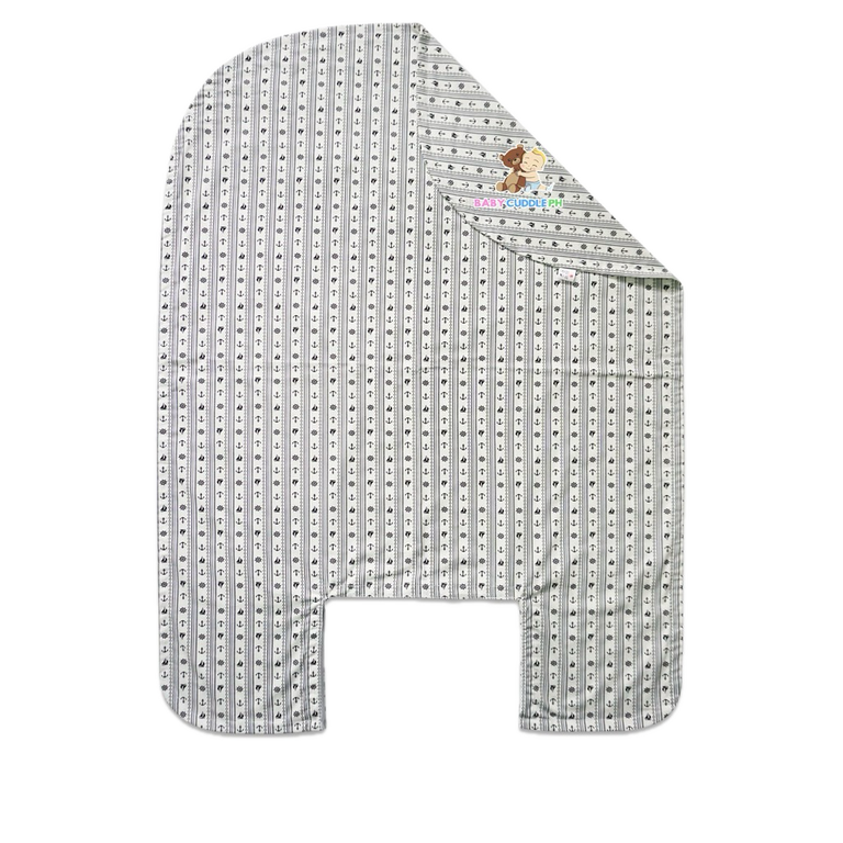 BabyCuddle Bed Cover - Anchor Stripes Collection (Best Seller)