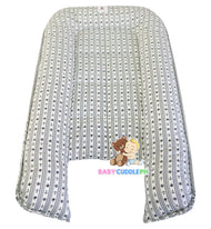 [PRE-ORDER] Anchor Stripes in White (Best Seller) - Babycuddle Bed