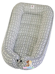 Anchor Stripes in White (Limited Edition) - Babycuddle Bed