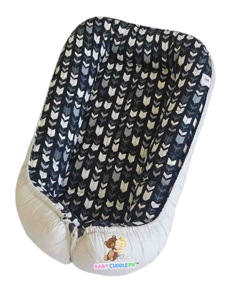 BabyCuddle Bed and Head Pillow - Arrow Collection (Limited Stock)