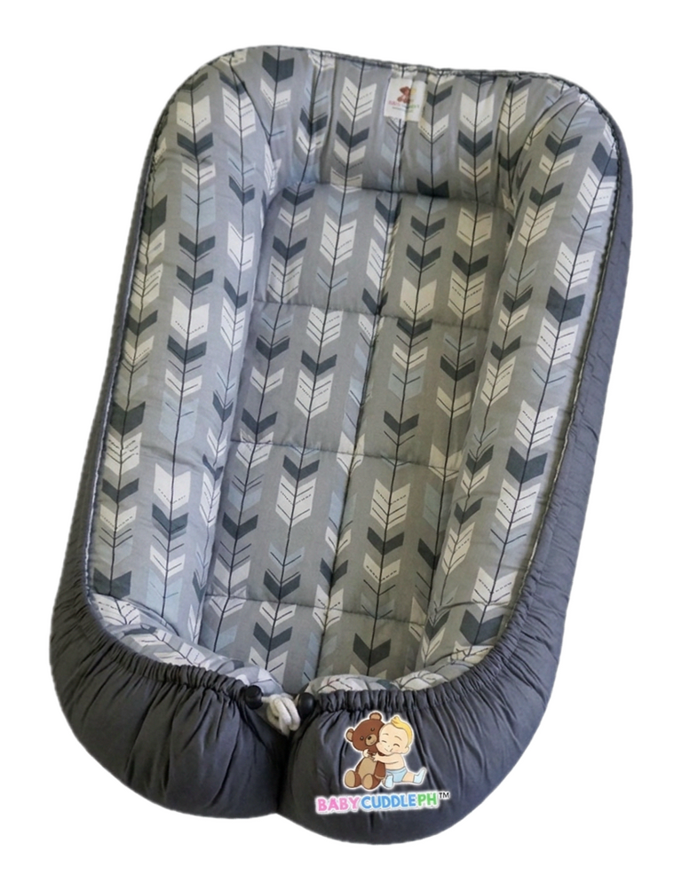 BabyCuddle Bed and Head Pillow - Arrow Collection (Limited Stock)