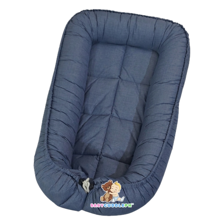 BabyCuddlePH™ Bed and Head Pillow - Plain Linen Collection (Limited Stock)
