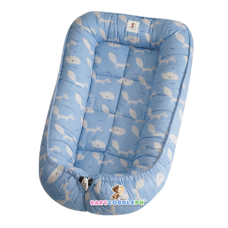 BabyCuddlePH™ Bed and Head Pillow - Little Fox Collection (Limited Stock)