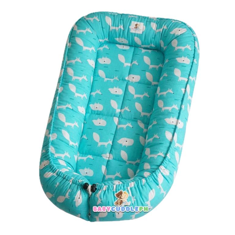 BabyCuddlePH™ Bed and Head Pillow - Little Fox Collection (Limited Stock)