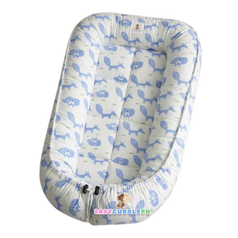 BabyCuddlePH™ Bed and Head Pillow - Little Fox Collection (Limited Stock)