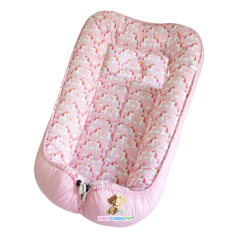 BabyCuddlePH™ Bed and Head Pillow - Little Unicorn Collection (Best Seller)