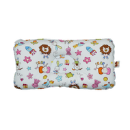 BabyCuddlePH™ Bed and Head Pillow - Baby Animals in Cream (Limited Stock)