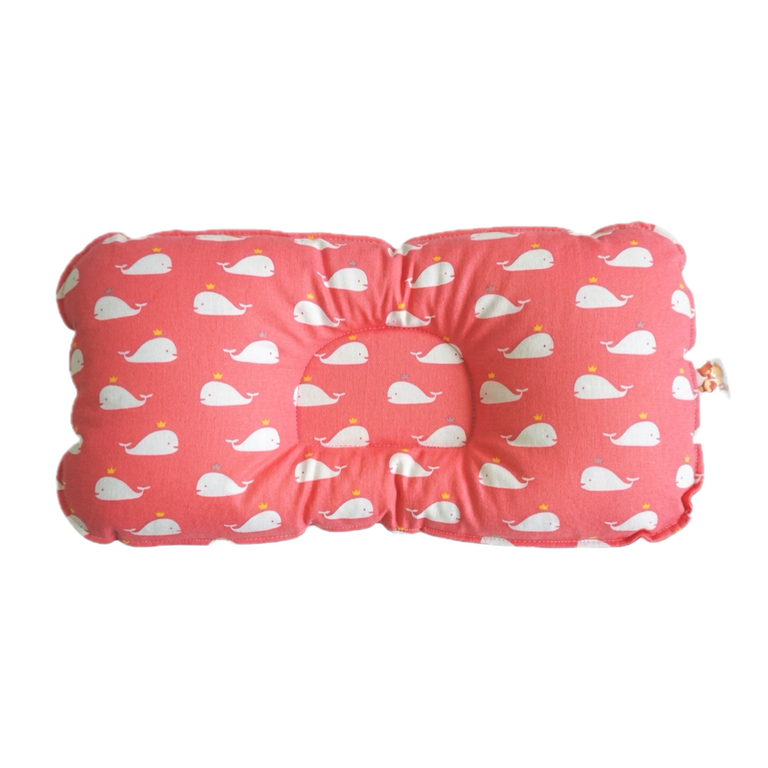 BabyCuddlePH™ Bed and Head Pillow - Baby Whale Collection (Limited Stock)