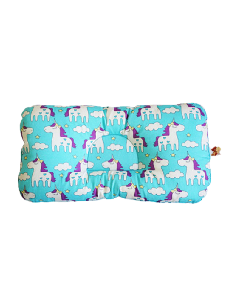 BabyCuddle Bed and Head Pillow - Little Unicorn Collection (Best Seller)