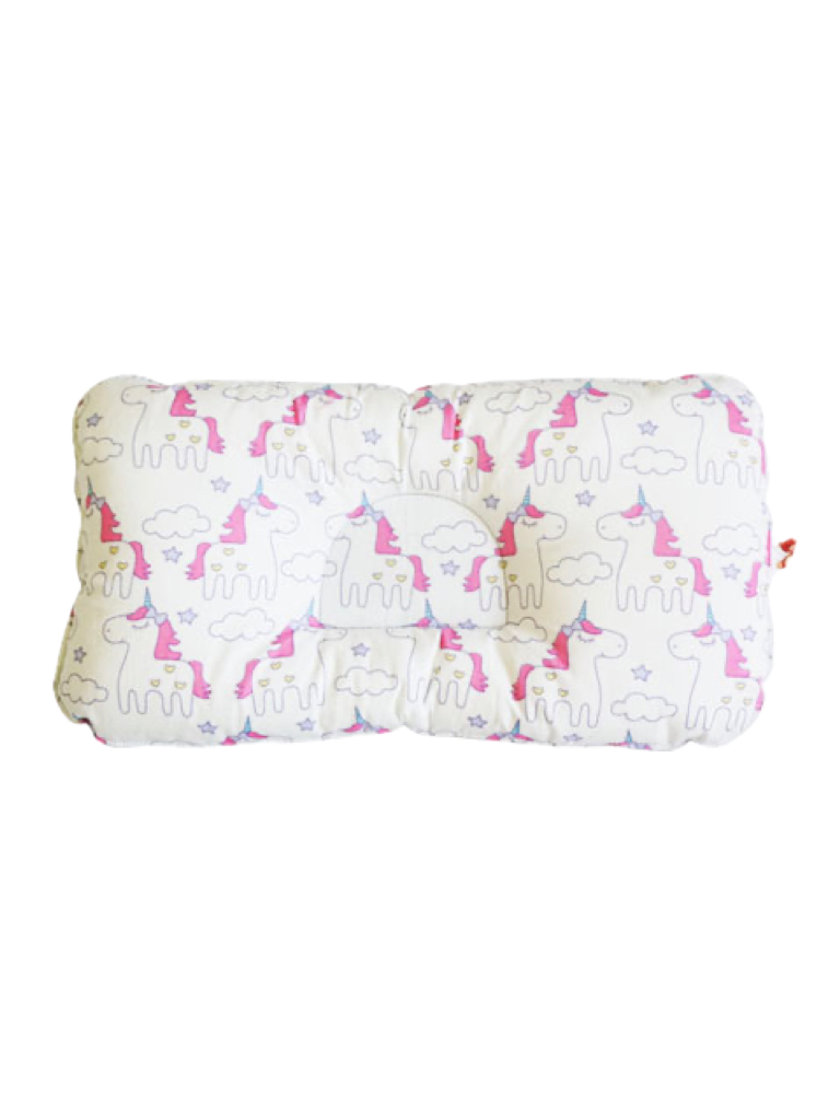 BabyCuddle Bed and Head Pillow - Little Unicorn Collection (Best Seller)