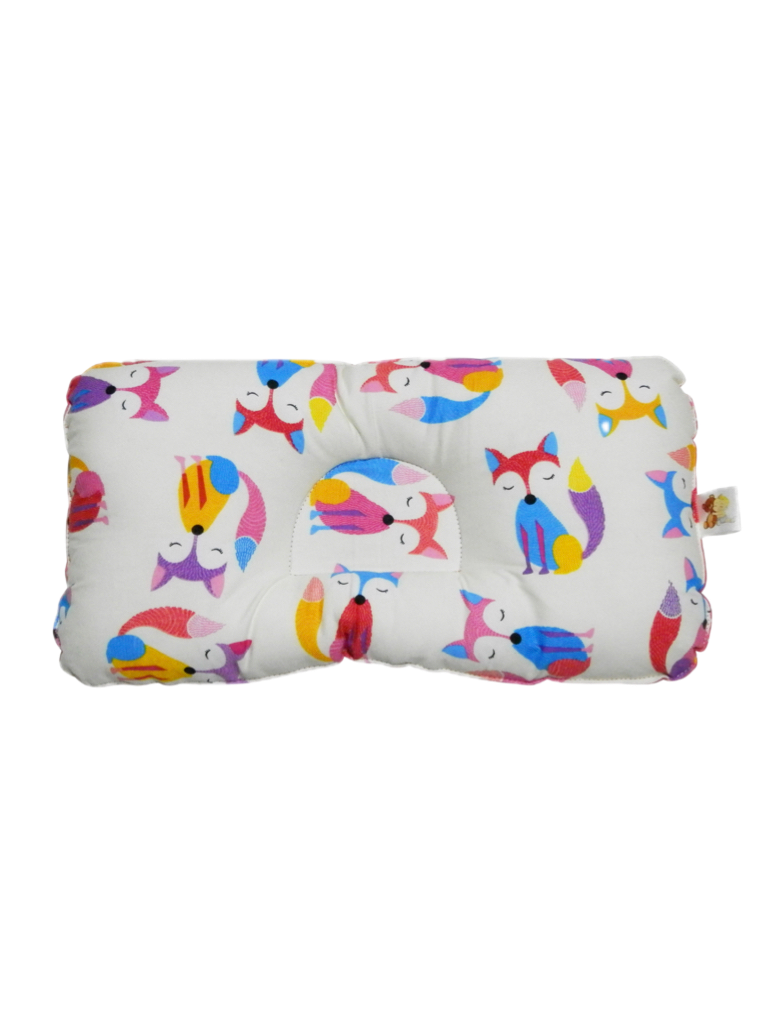 BabyCuddle Bed and Head Pillow - Sleepy Fox (Best Seller)