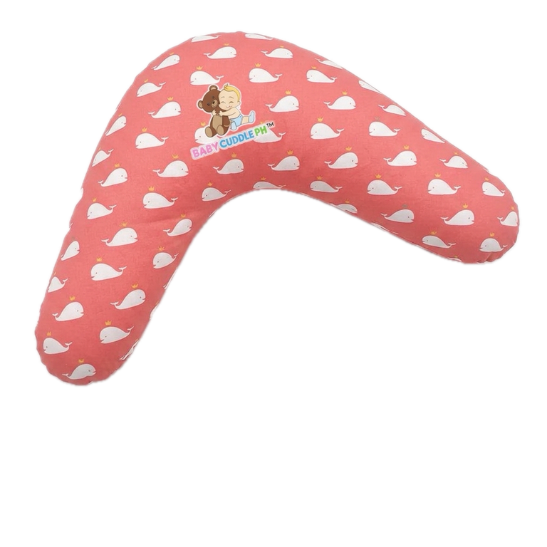 BabyCuddle Nursing Pillow (Multi-use) - Baby Whale Collection (Limited Stock)