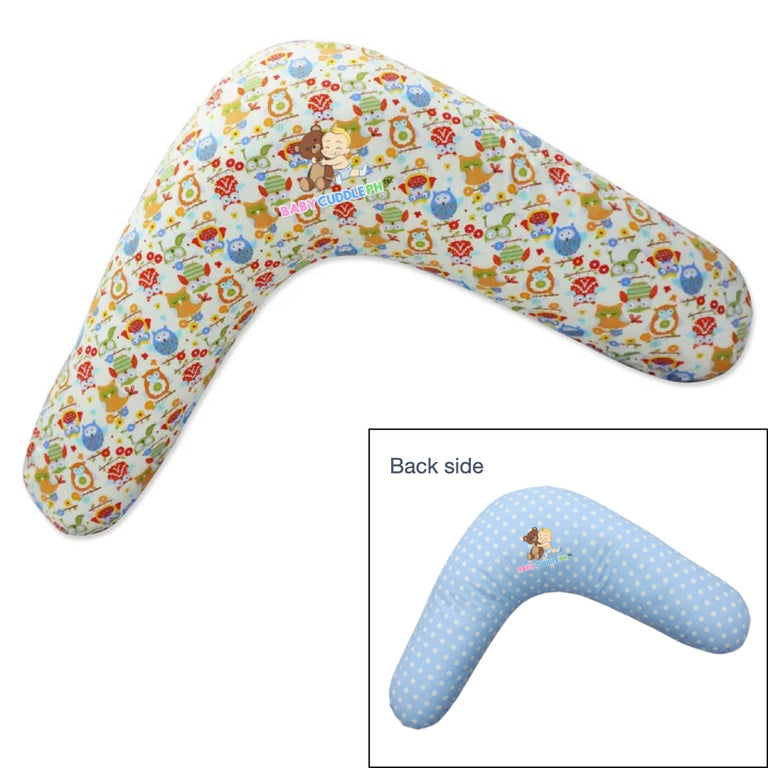 BabyCuddle Nursing Pillow (Multi-use) - Little Owl Collection (Limited Stock)