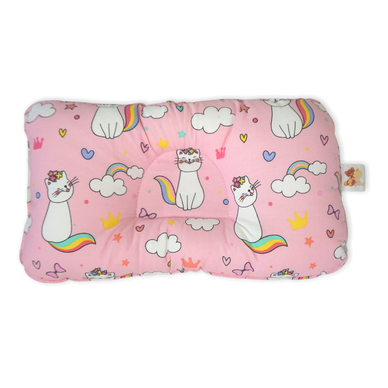 Babycuddleph Mom and Baby Set- Cats in Pink