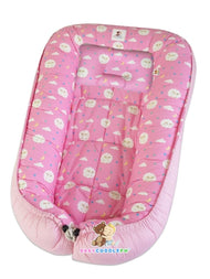 Baby Sheep in Pink ( Limited Edition) - Bed and Head Pillow