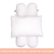 Babycuddleph 3 PCS Bolster Pillow  Only Cover Not Included