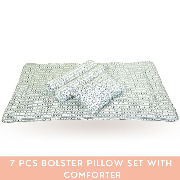 Babycuddleph Anchor Stripes in White - Comforter