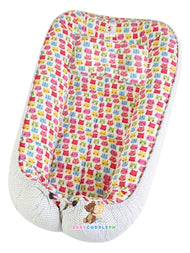 Cats in White (Limited Edition) - Bed and Head Pillow