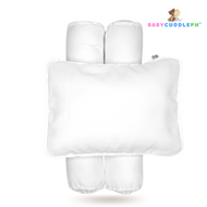 Babycuddleph Bolster Pillow Set Pure White (Pre-Order)