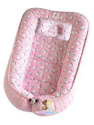 Little Sheep in Pink (Limited Stock) - Bed and Head Pillow