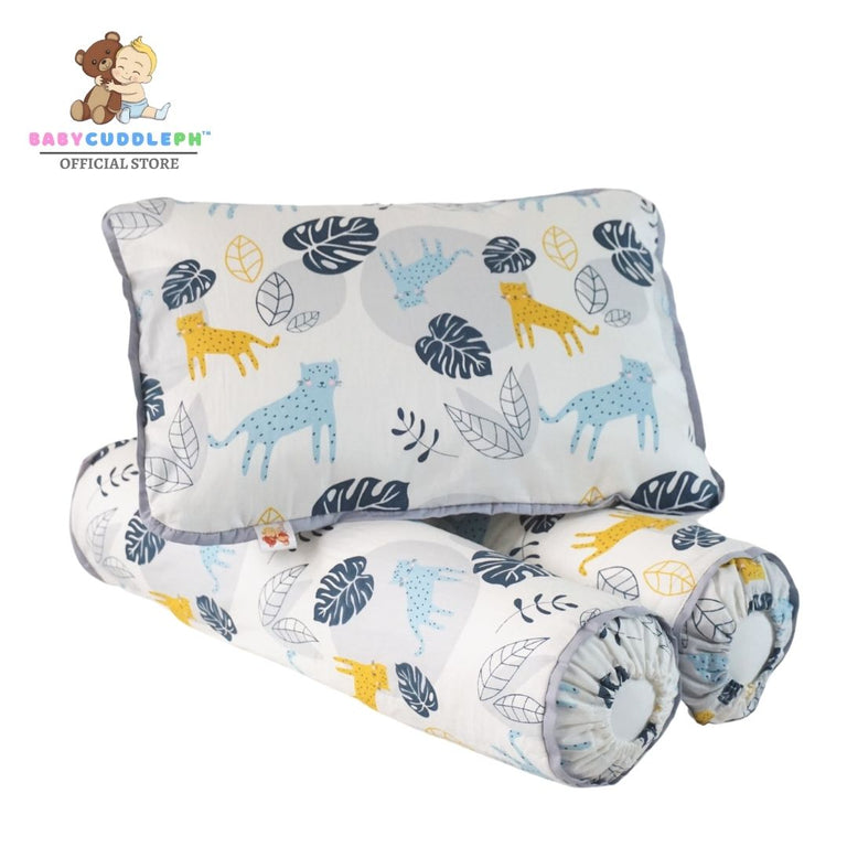 Baby bed best sale pillow set