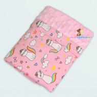 Babycuddleph Mom and Baby Set- Cats in Pink