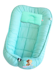 Pastel in Green (Limited Stock) - Bed and Head Pillow