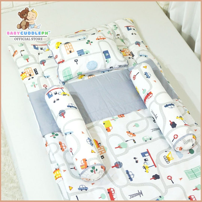 Cars on Map - Babycuddleph Comforter