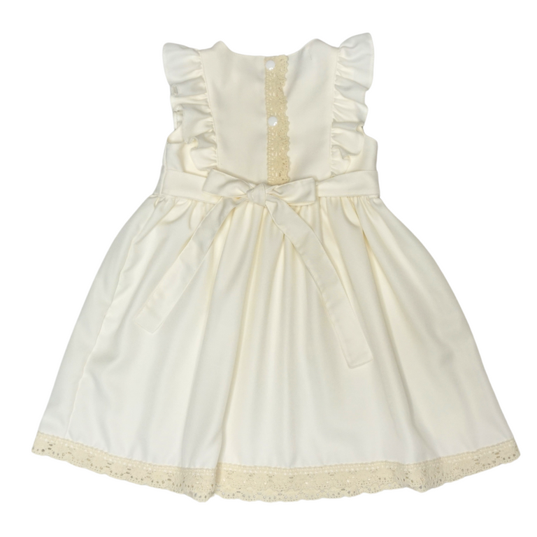 Five(5) Pieces Baptismal Ruffle Dress