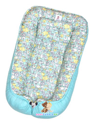 Animal Kingdom Pastel Green - Bed and Head Pillow