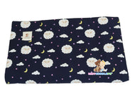 Baby Sheep in Navy Blue - Babycuddleph Blanket