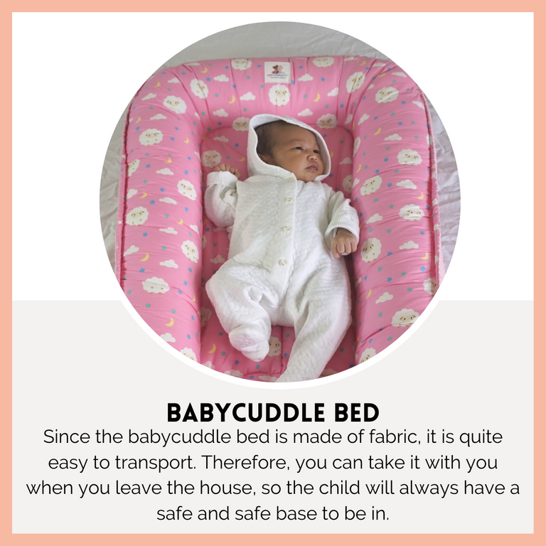 Animal Kingdom Pastel Pink - Bed and Head Pillow