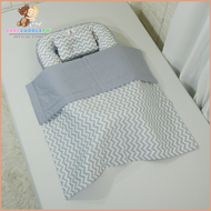 "PRE-ORDER" Babycuddleph Mom and Baby Set - Chevron Gray