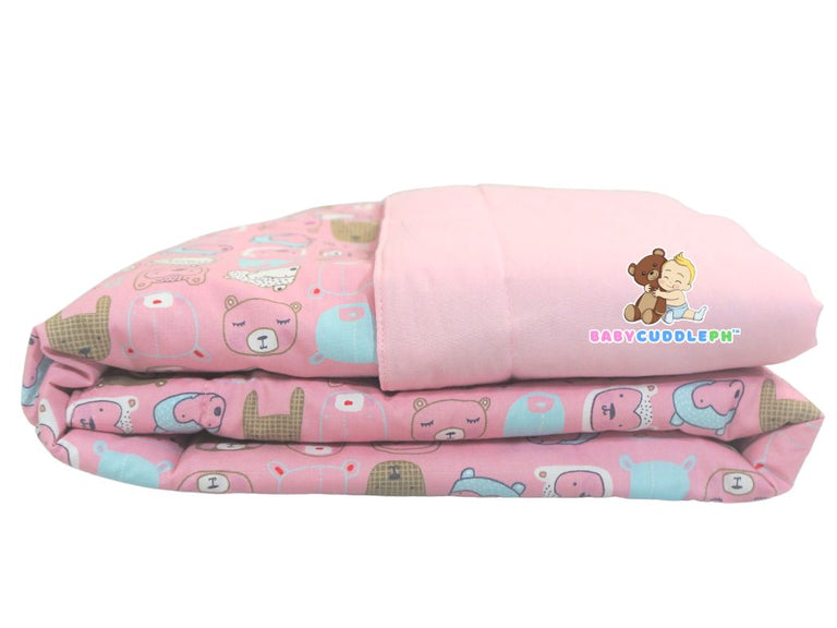 Little Bears in Pink - Babycuddleph Blanket