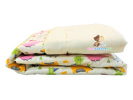 Dino in Cream - Babycuddleph Blanket