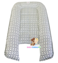 Anchor Stripes in White ( Limited Edition) - Bed and Head Pillow